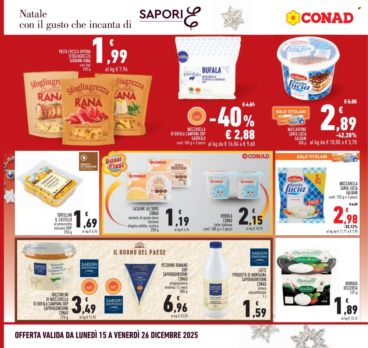 Volantino Conad - 15/12/2025 - 26/12/2025. Pagina 12