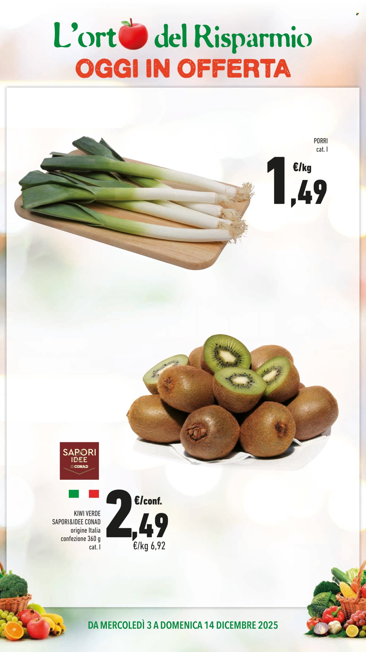 Volantino Conad - 3/12/2025 - 14/12/2025. Pagina 3