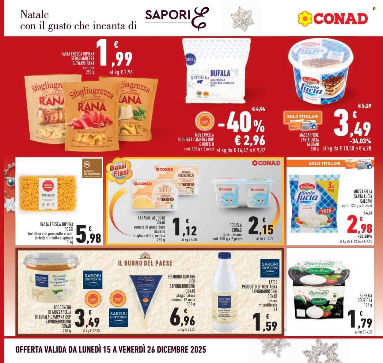 Volantino Conad - 15/12/2025 - 26/12/2025. Pagina 12