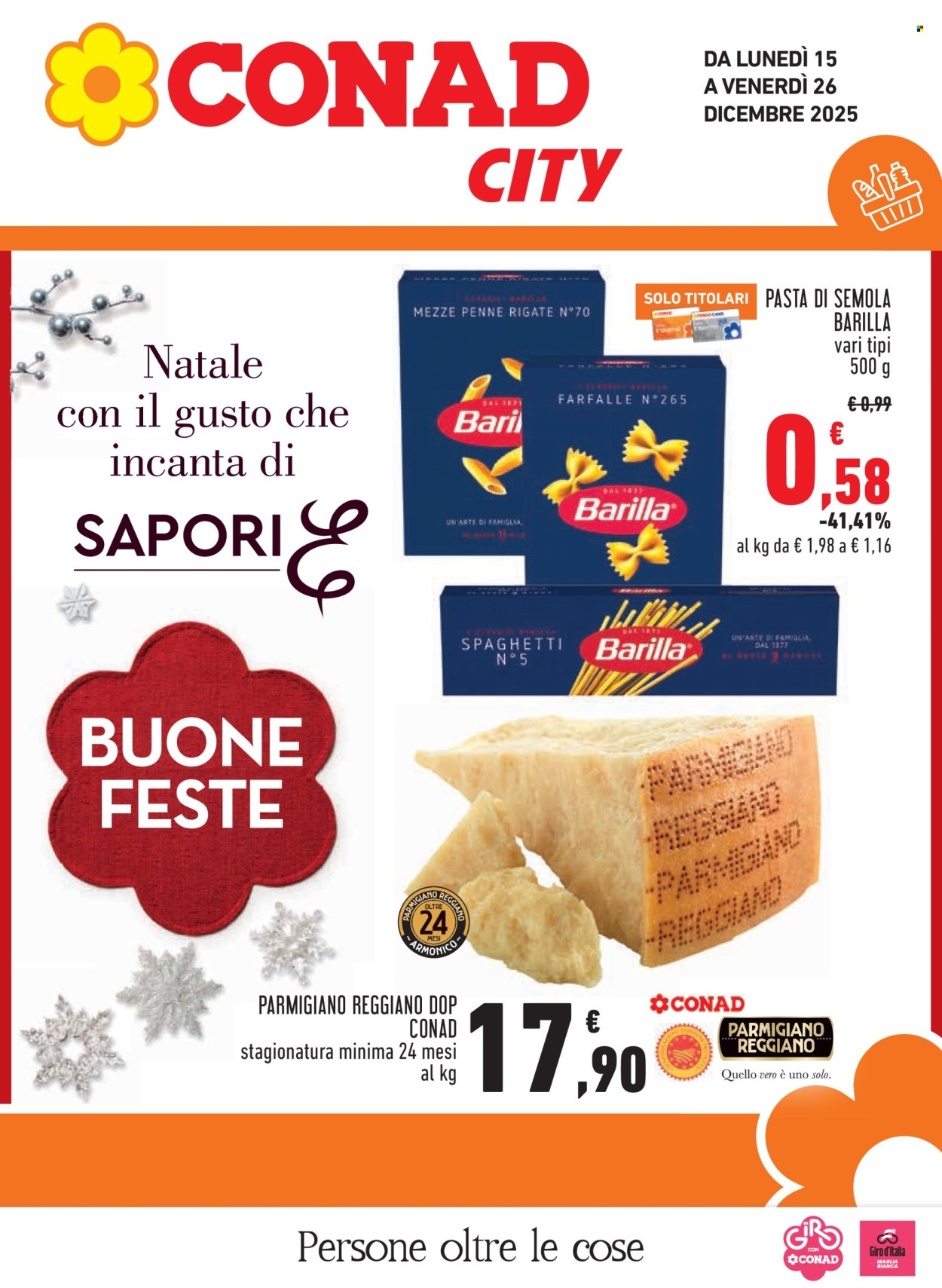 Volantino Conad - 15/12/2025 - 26/12/2025. Pagina 1