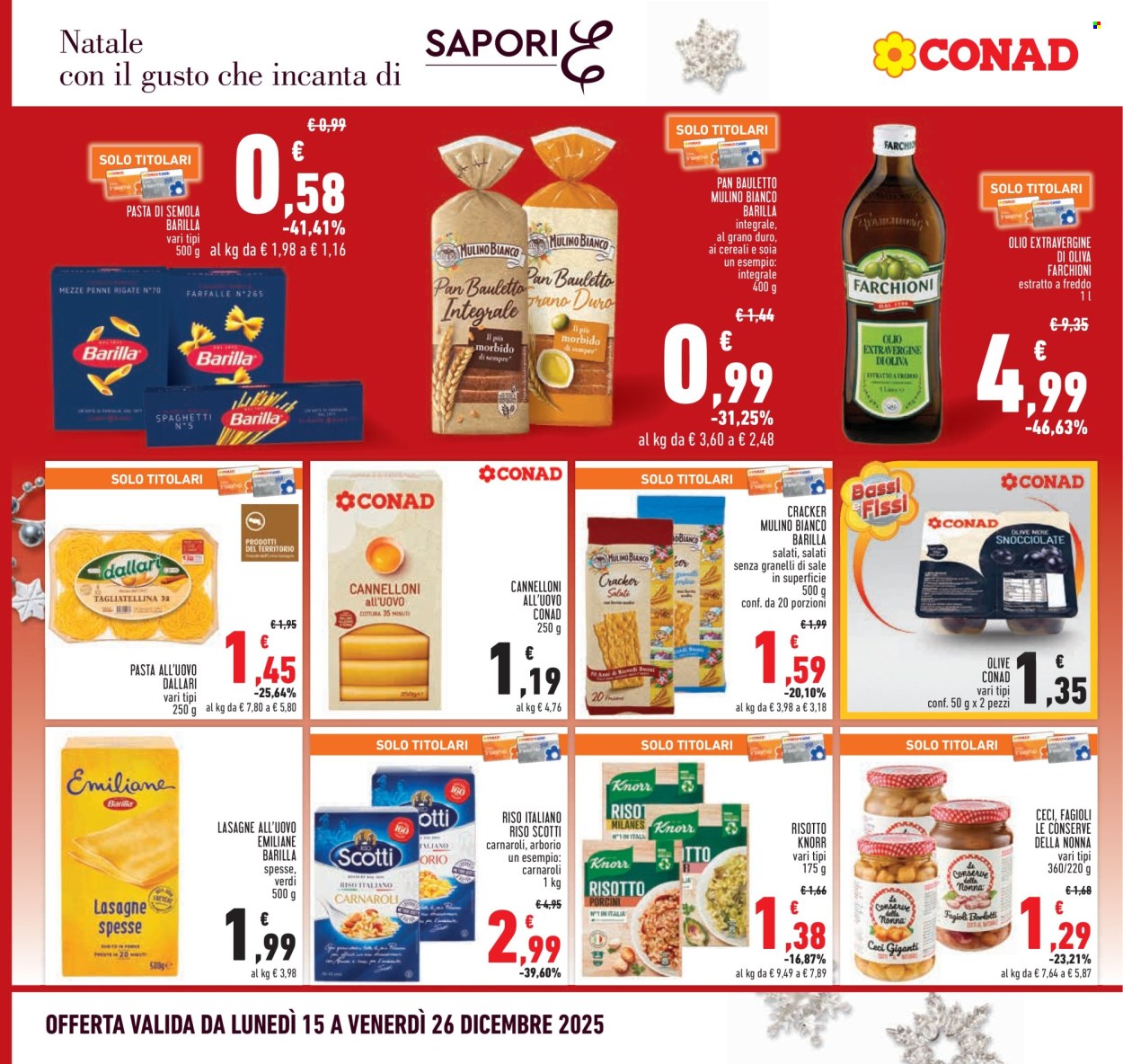 Volantino Conad - 15/12/2025 - 26/12/2025. Pagina 16