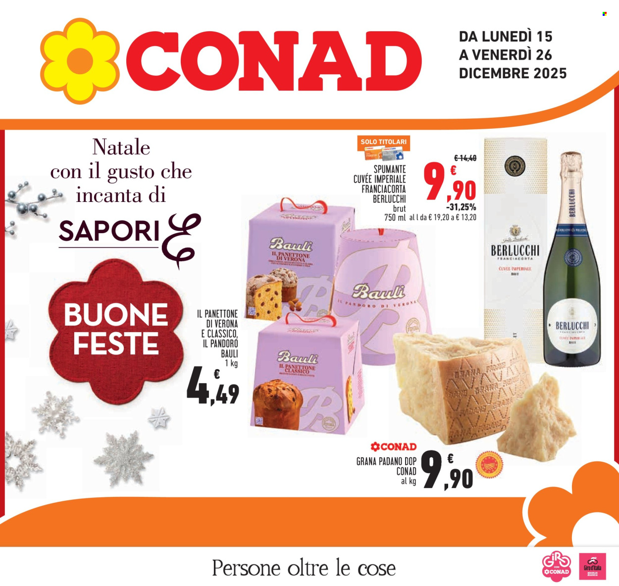 Volantino Conad - 15/12/2025 - 26/12/2025. Pagina 1