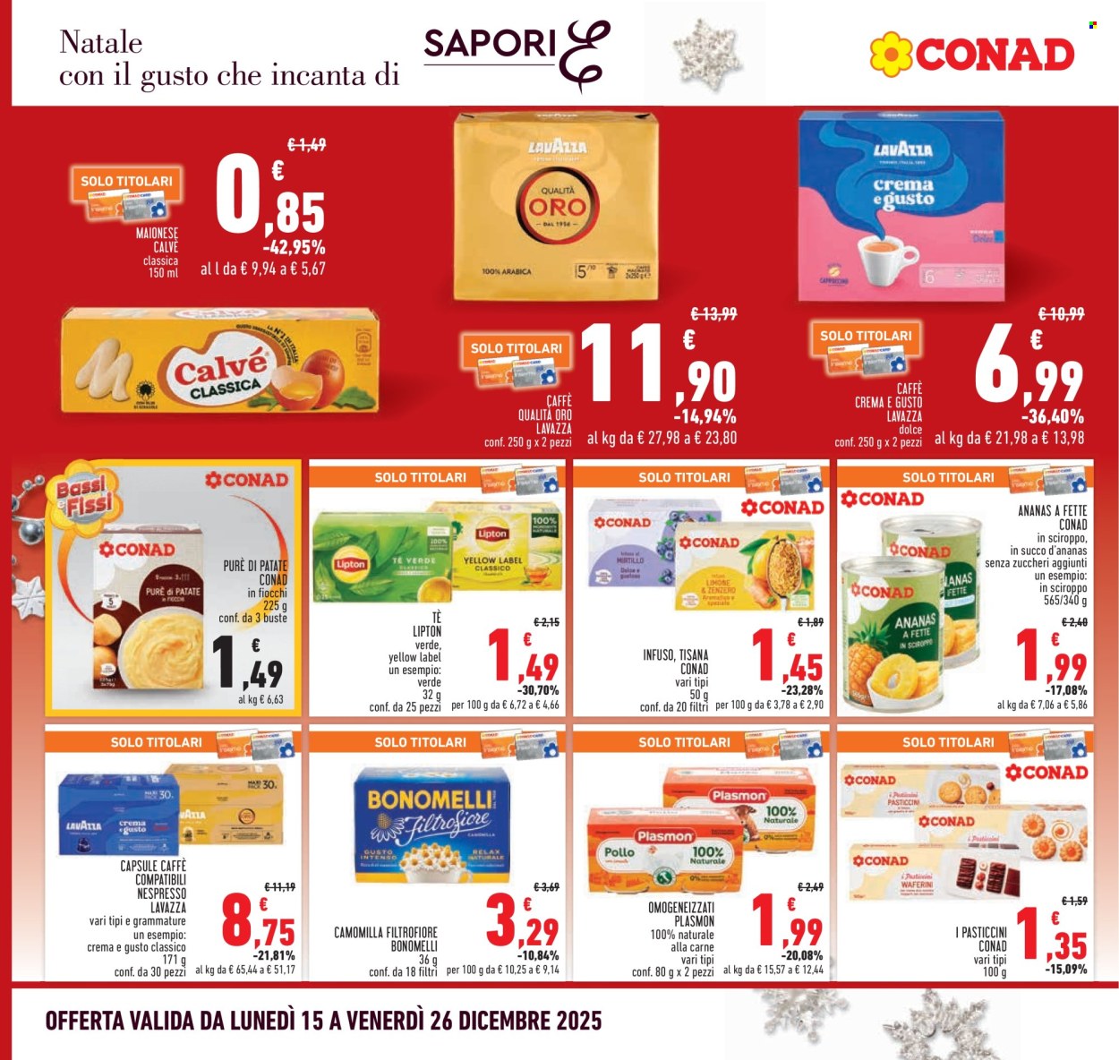 Volantino Conad - 15/12/2025 - 26/12/2025. Pagina 18