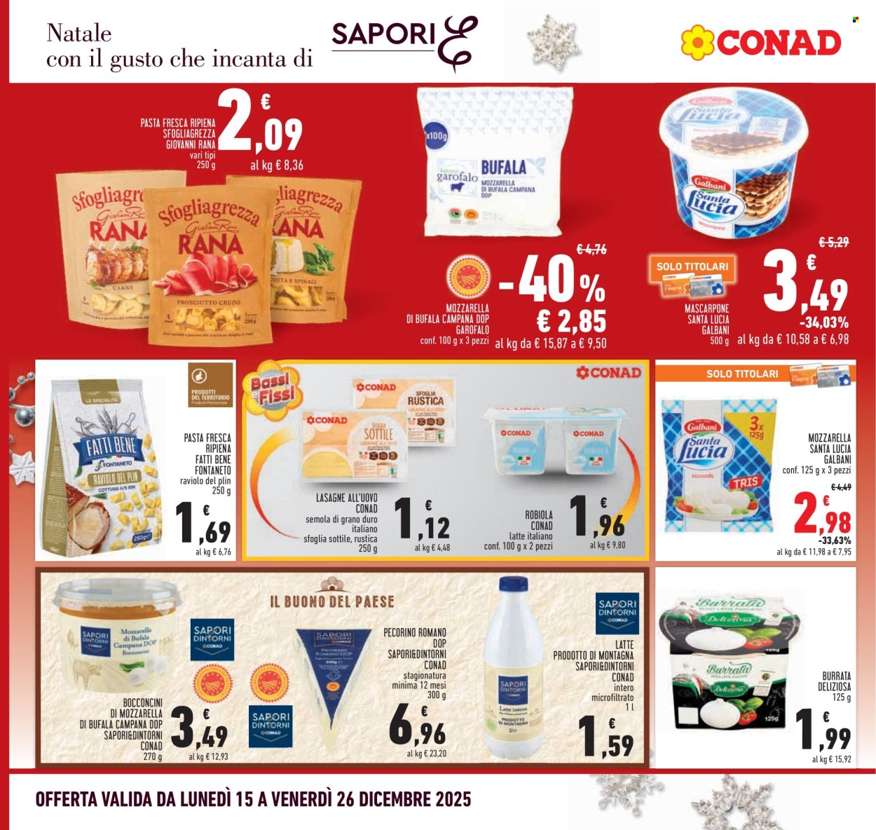 Volantino Conad - 15/12/2025 - 26/12/2025. Pagina 12