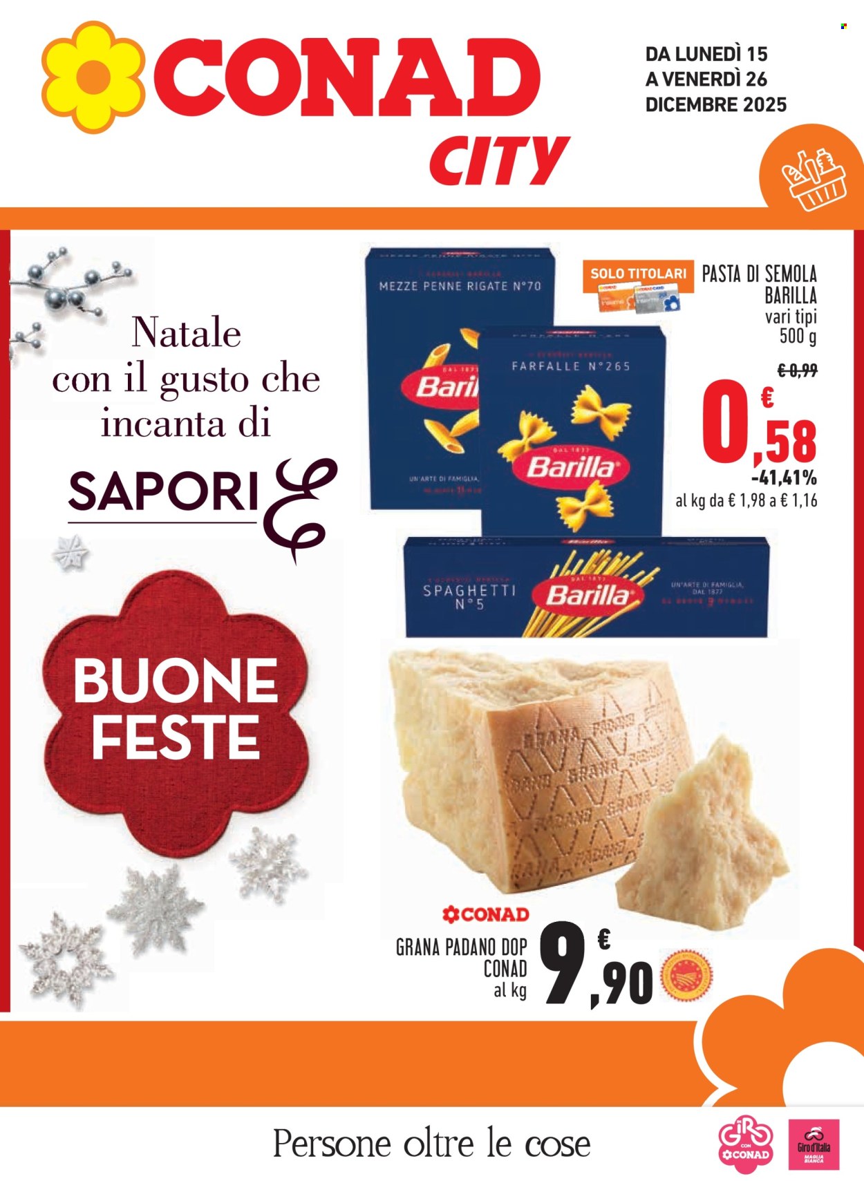 Volantino Conad - 15/12/2025 - 26/12/2025. Pagina 1