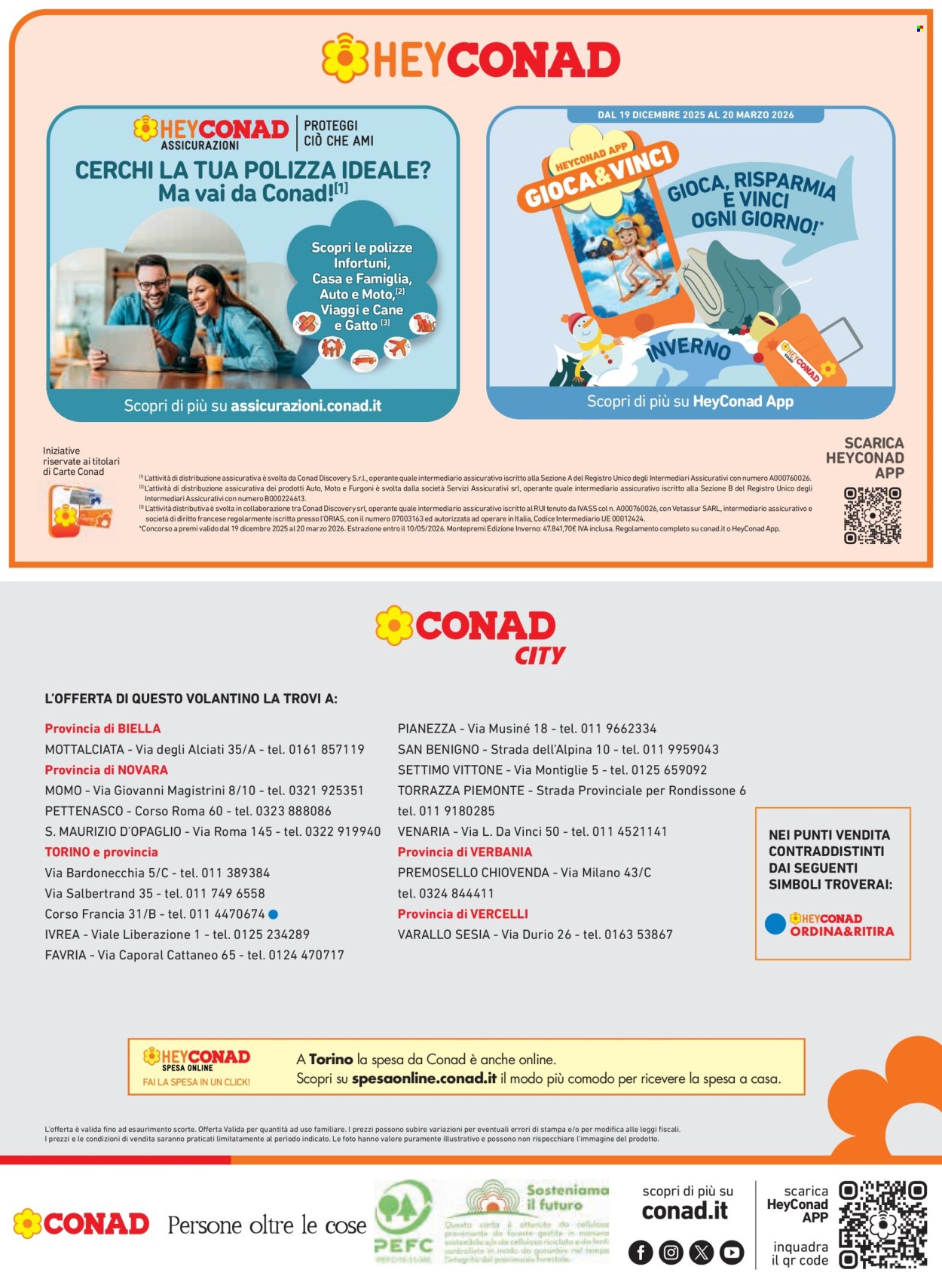 Volantino Conad - 15/12/2025 - 26/12/2025. Pagina 20