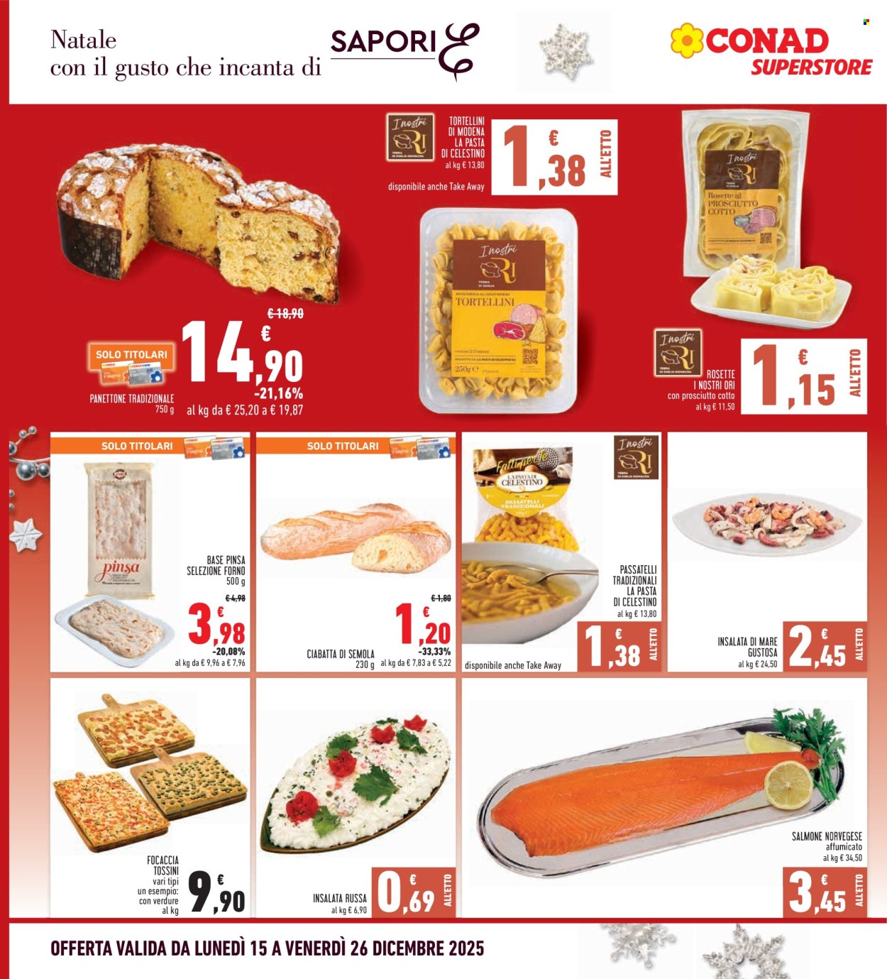 Volantino Conad Superstore - 15/12/2025 - 26/12/2025. Pagina 12
