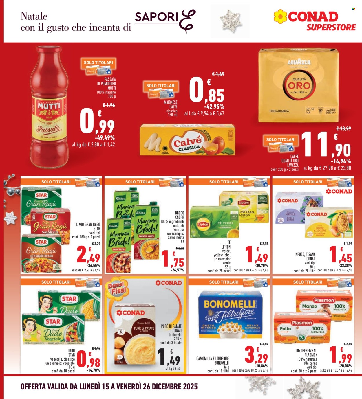 Volantino Conad Superstore - 15/12/2025 - 26/12/2025. Pagina 22