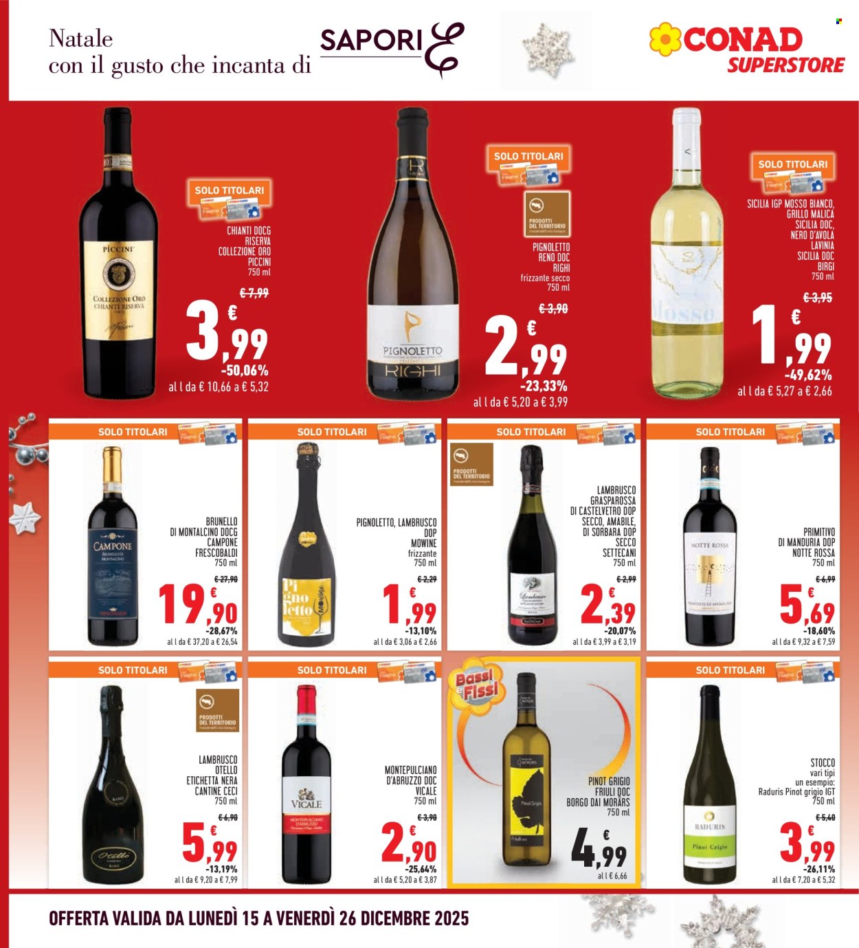 Volantino Conad Superstore - 15/12/2025 - 26/12/2025. Pagina 26