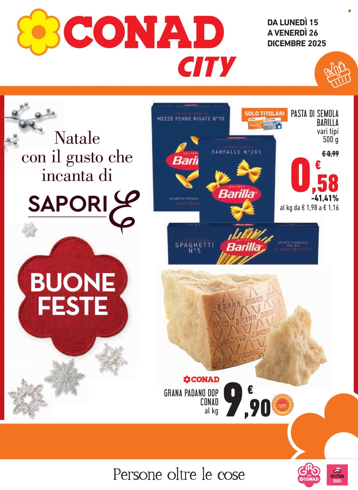 Volantino Conad - 15/12/2025 - 26/12/2025. Pagina 1