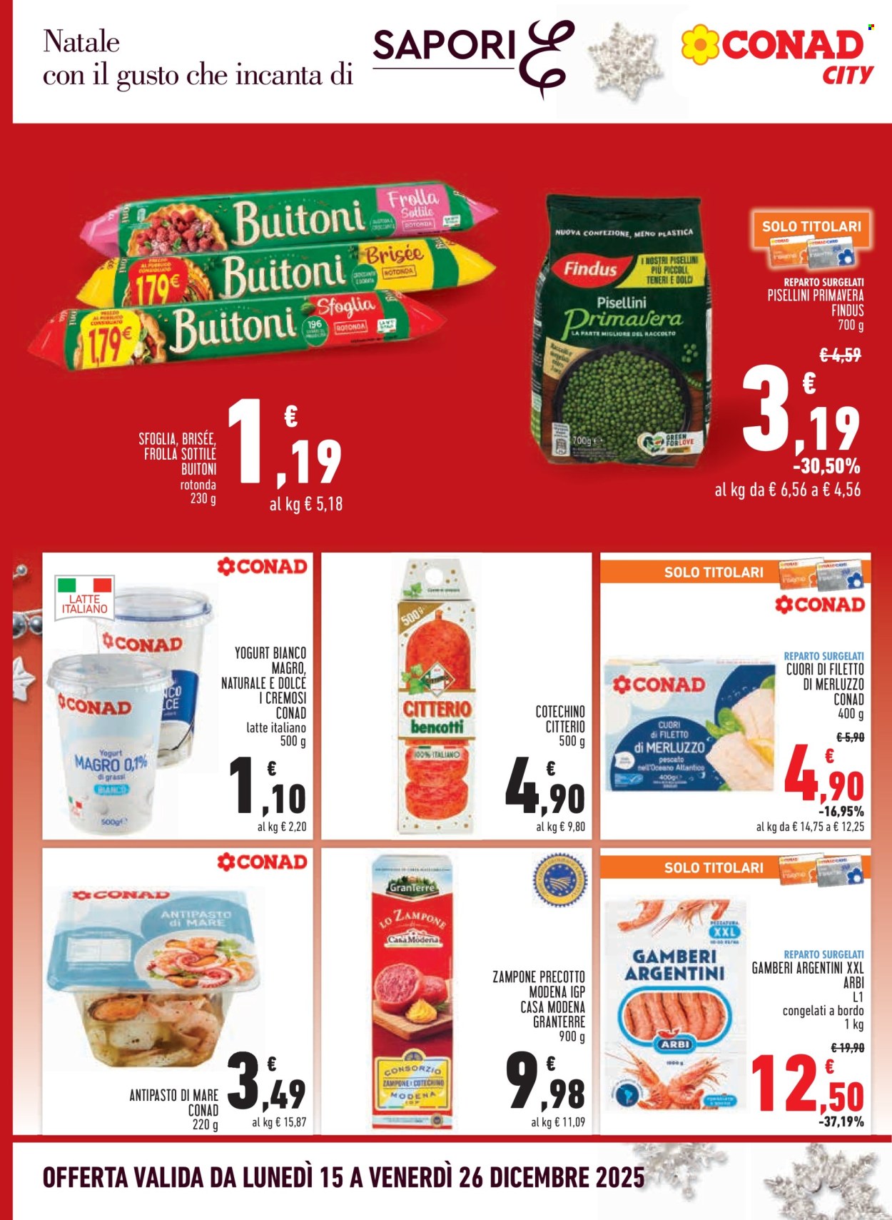 Volantino Conad - 15/12/2025 - 26/12/2025. Pagina 10