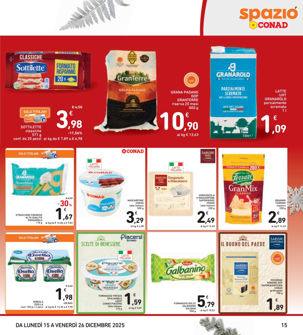 Volantino Spazio Conad - 15/12/2025 - 26/12/2025. Pagina 15