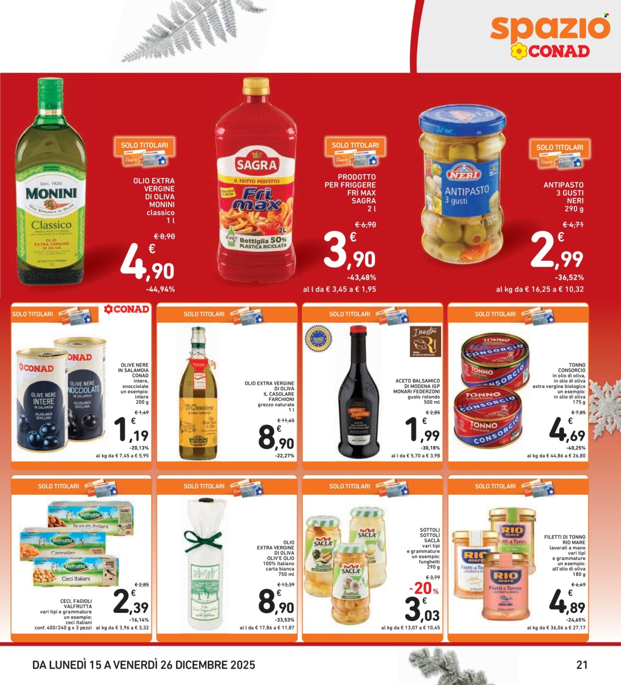 Volantino Spazio Conad - 15/12/2025 - 26/12/2025. Pagina 21