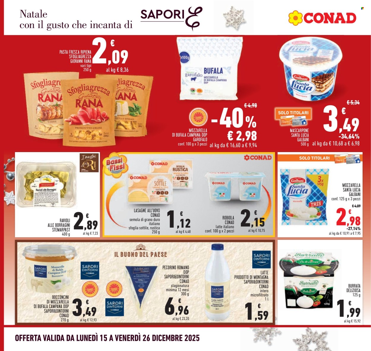 Volantino Conad - 15/12/2025 - 26/12/2025. Pagina 12