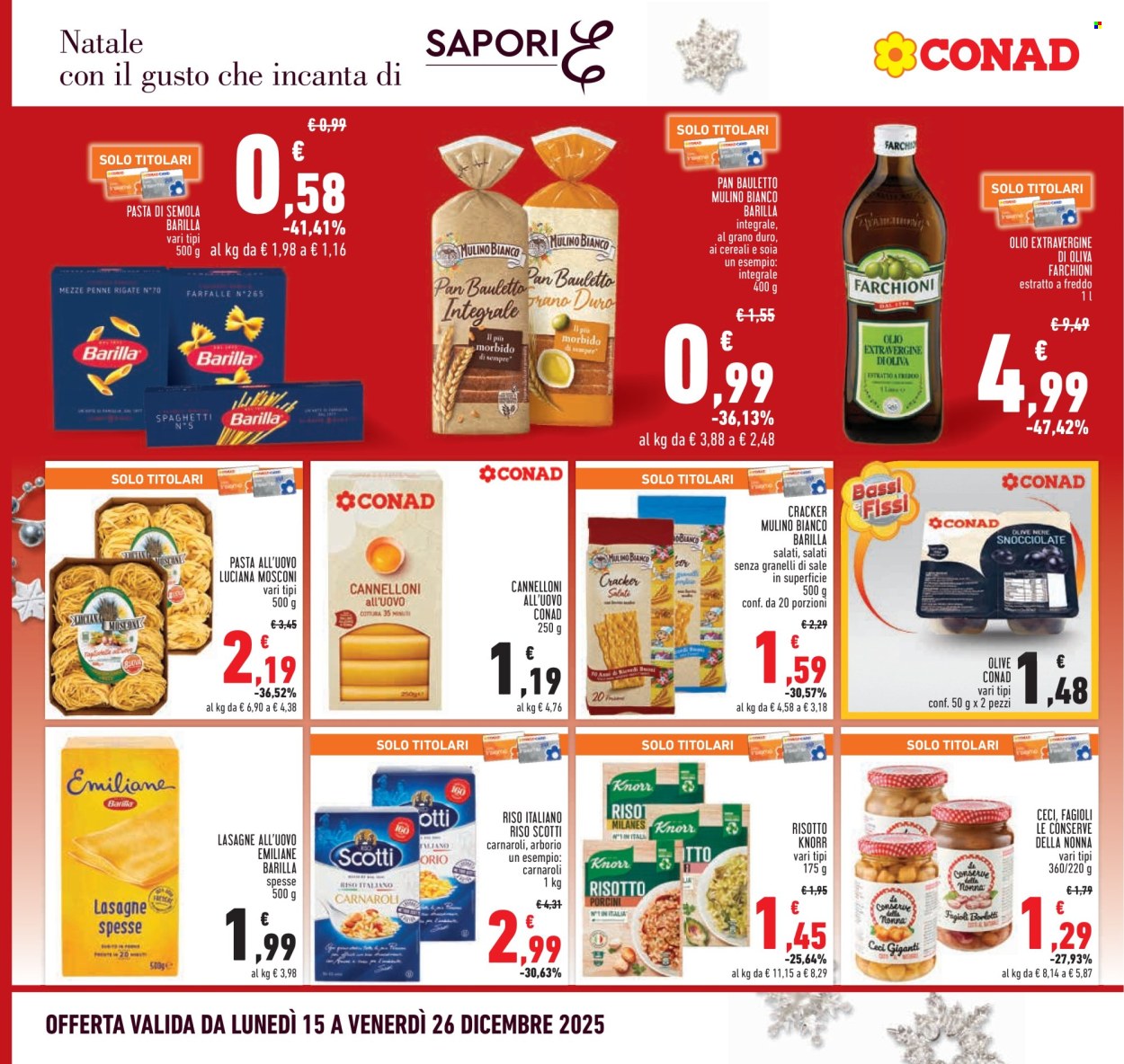 Volantino Conad - 15/12/2025 - 26/12/2025. Pagina 16