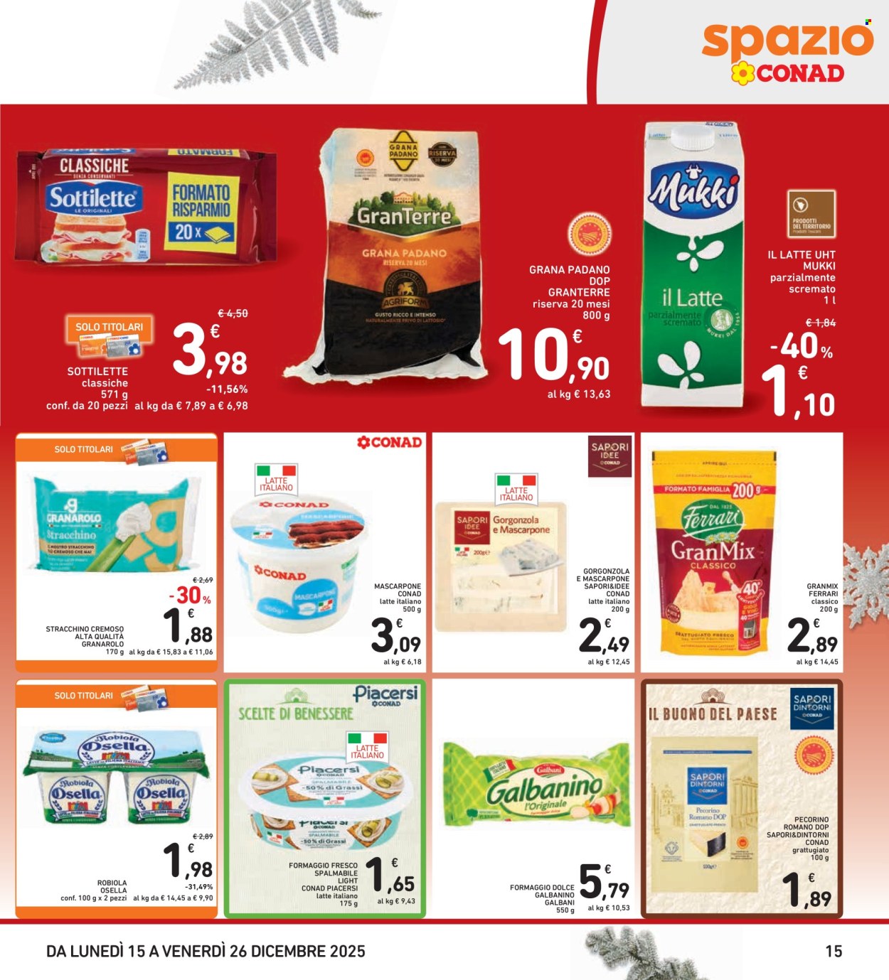 Volantino Spazio Conad - 15/12/2025 - 26/12/2025. Pagina 15
