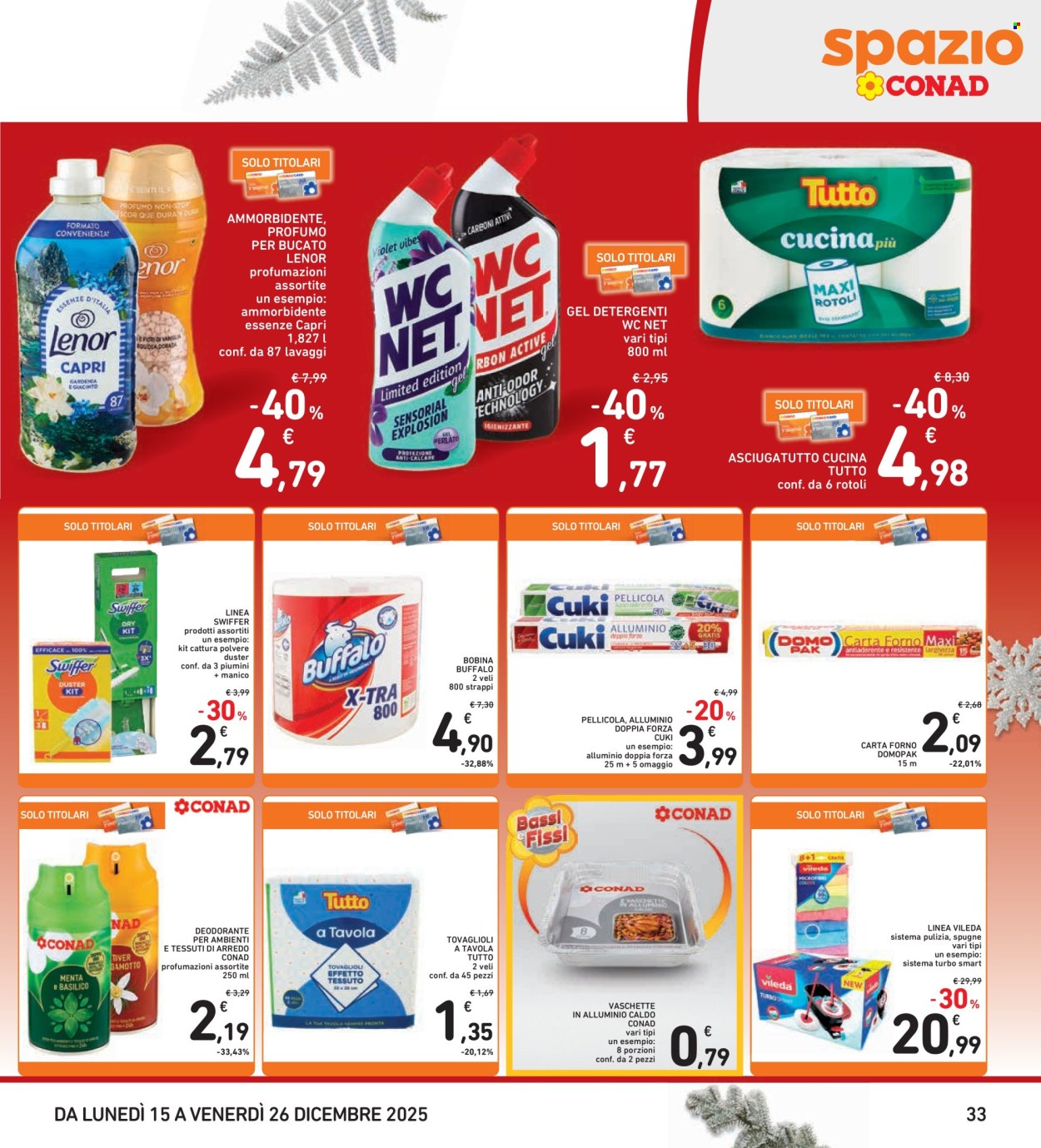 Volantino Spazio Conad - 15/12/2025 - 26/12/2025. Pagina 33