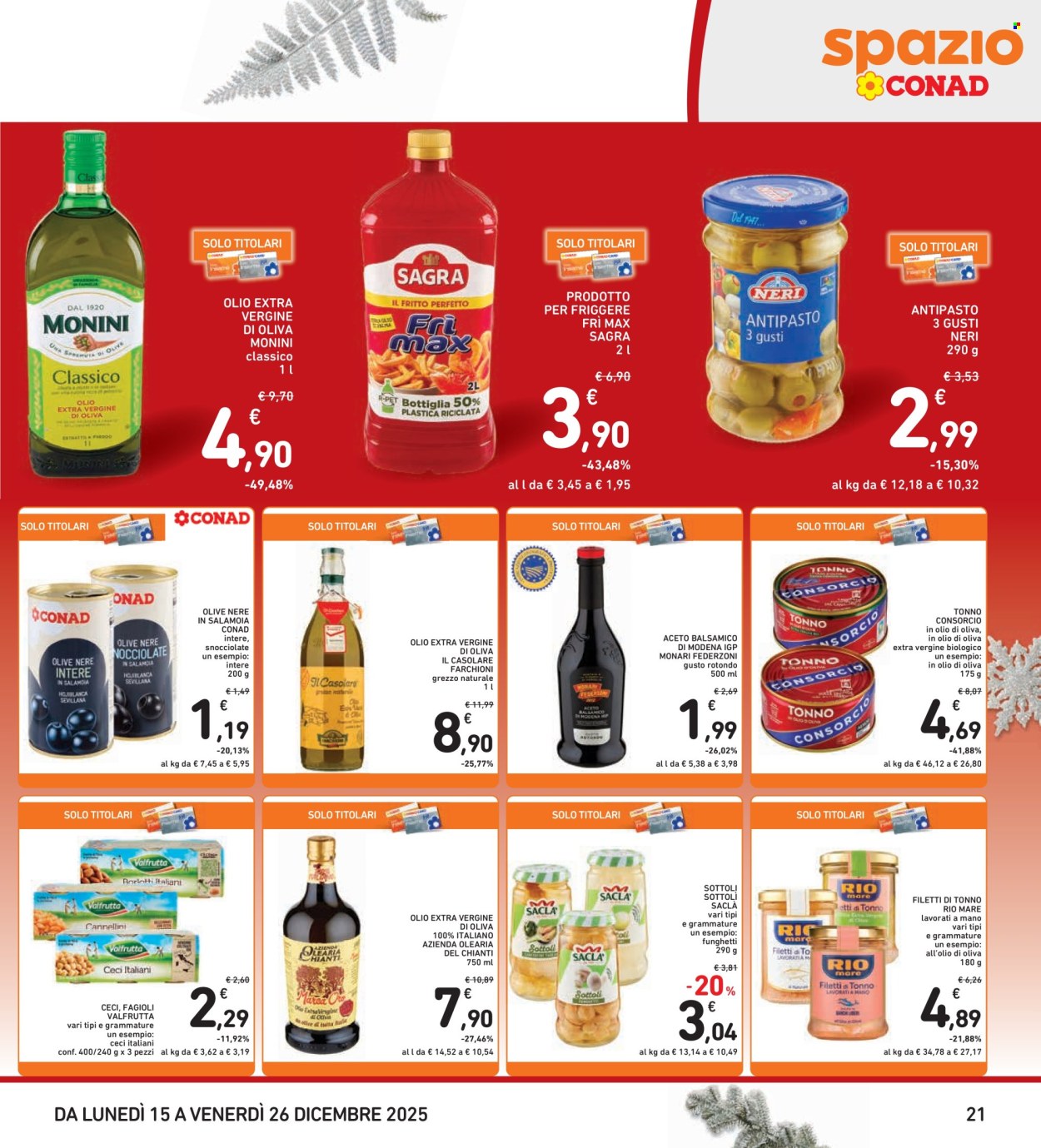 Volantino Spazio Conad - 15/12/2025 - 26/12/2025. Pagina 21