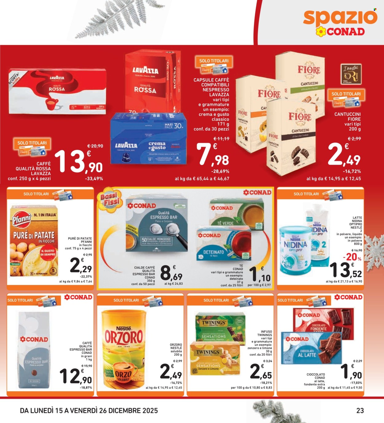 Volantino Spazio Conad - 15/12/2025 - 26/12/2025. Pagina 23