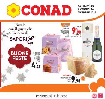 Volantino Conad - 15/12/2025 - 26/12/2025.