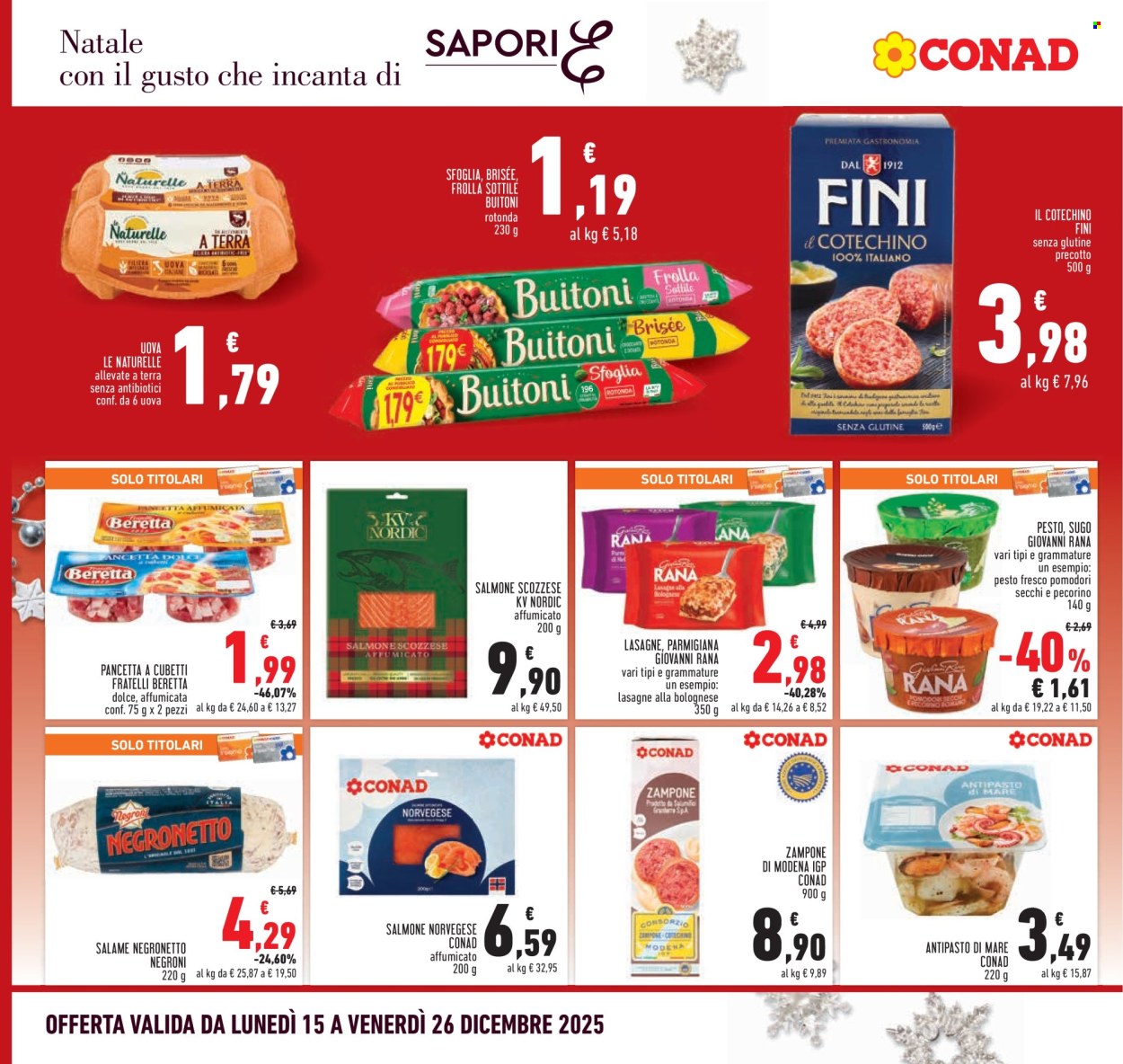 Volantino Conad - 15/12/2025 - 26/12/2025. Pagina 14
