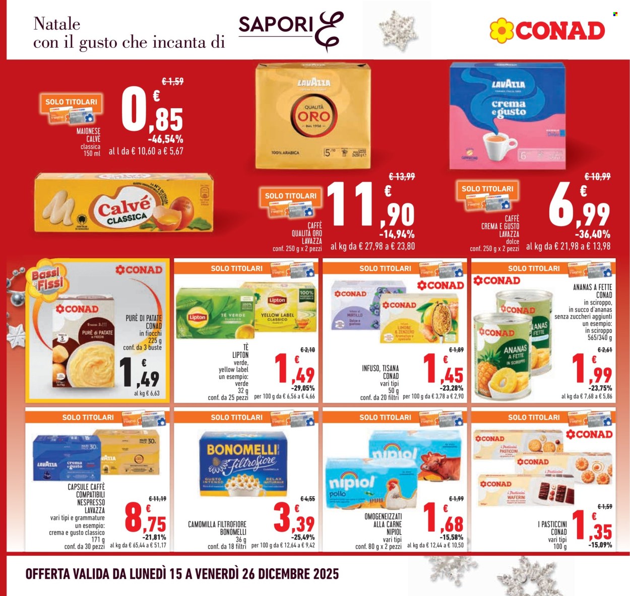 Volantino Conad - 15/12/2025 - 26/12/2025. Pagina 18
