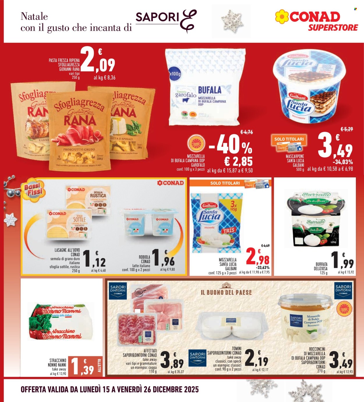 Volantino Conad - 15/12/2025 - 26/12/2025. Pagina 14