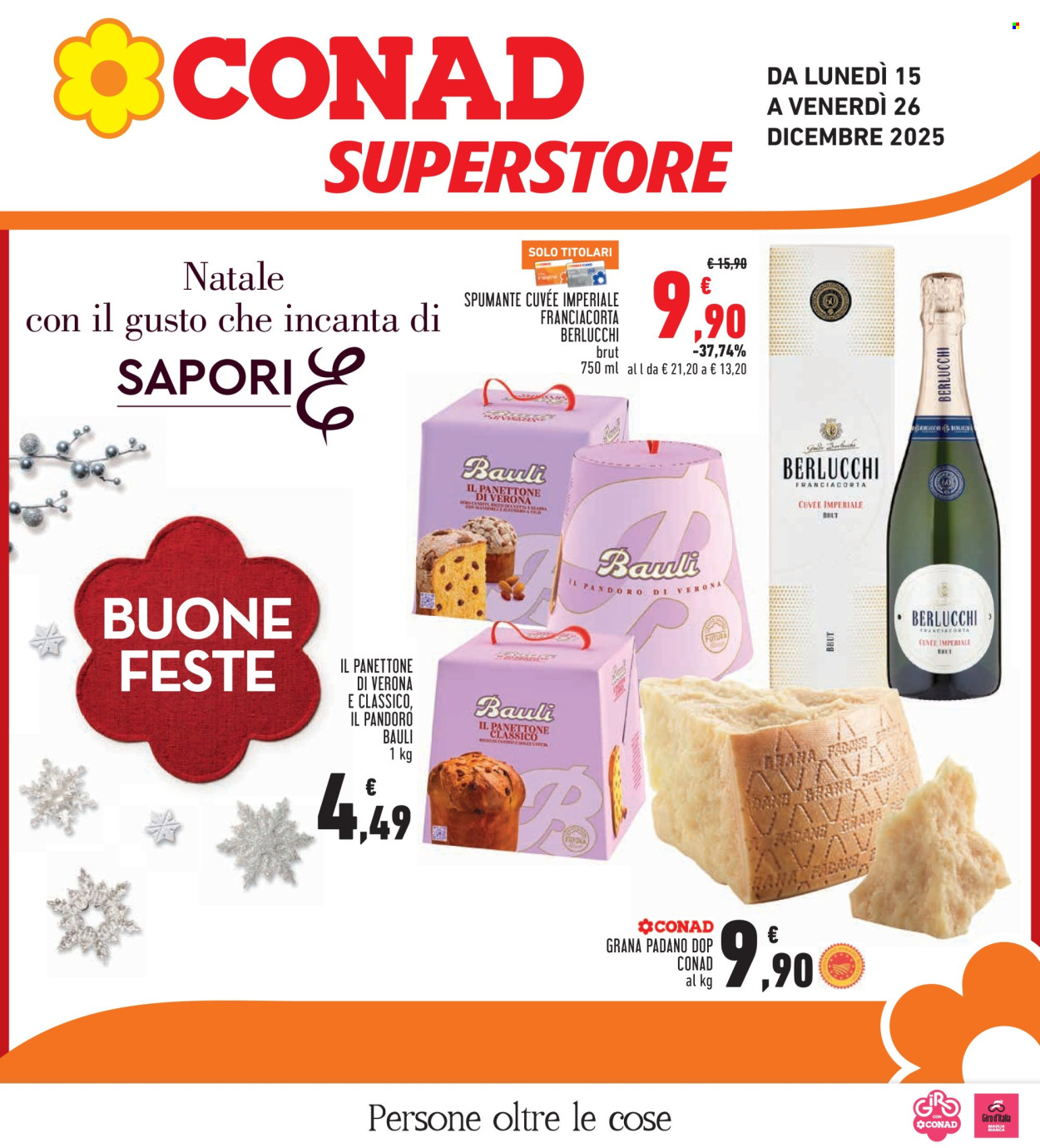 Volantino Conad - 15/12/2025 - 26/12/2025. Pagina 1