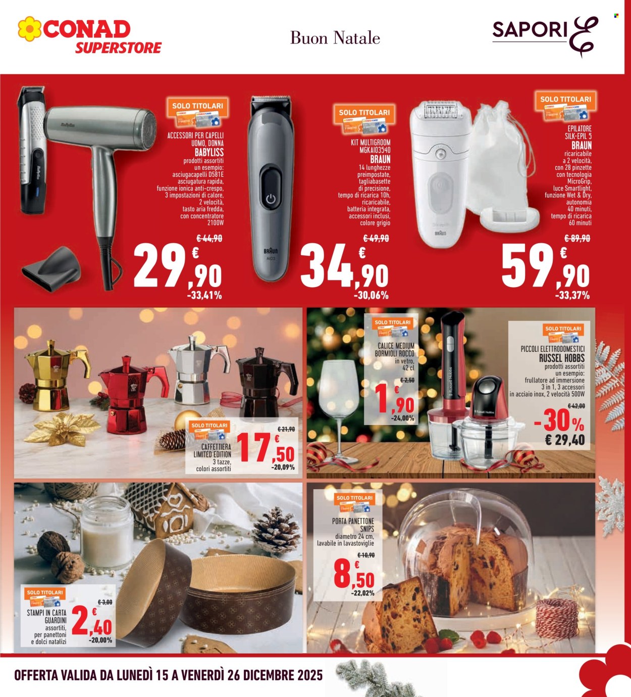 Volantino Conad - 15/12/2025 - 26/12/2025. Pagina 35