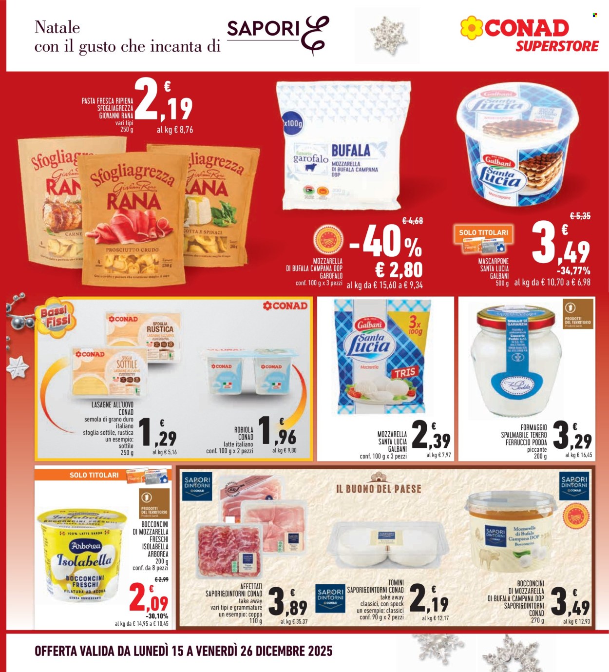 Volantino Conad - 15/12/2025 - 26/12/2025. Pagina 14