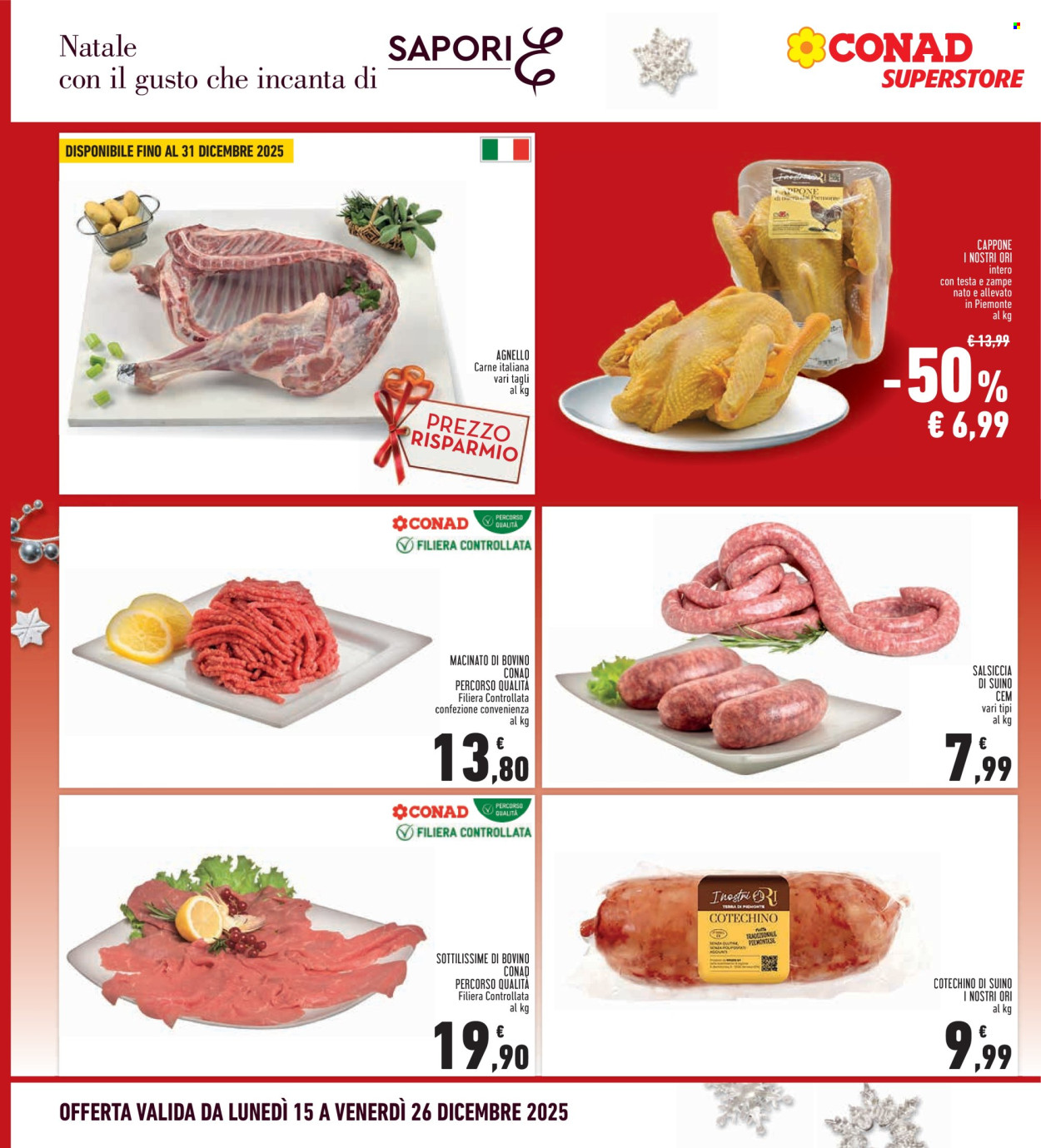 Volantino Conad Superstore - 15/12/2025 - 26/12/2025. Pagina 10