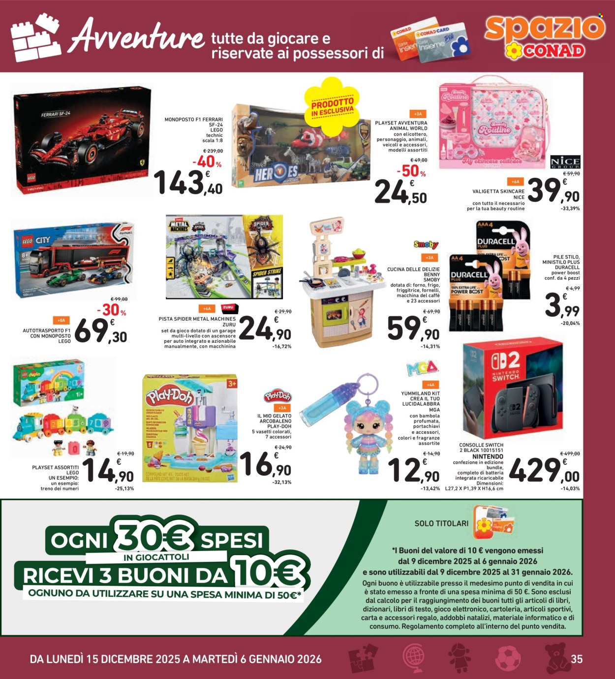 Volantino Spazio Conad - 15/12/2025 - 26/12/2025. Pagina 35