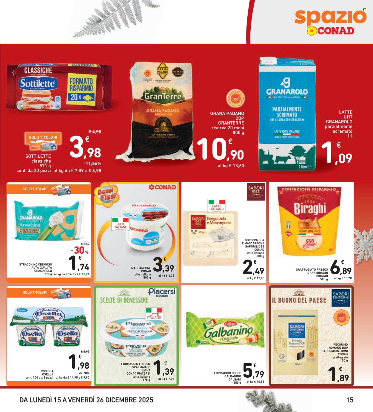 Volantino Spazio Conad - 15/12/2025 - 26/12/2025. Pagina 15