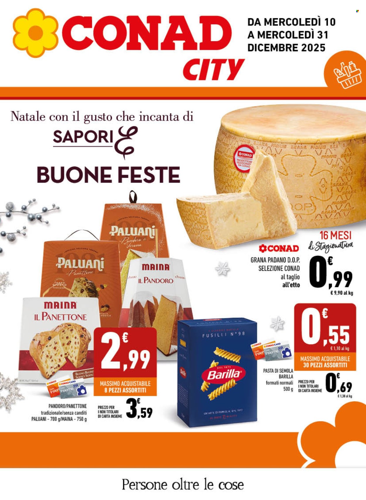 Volantino Conad - 10/12/2025 - 31/12/2025. Pagina 1