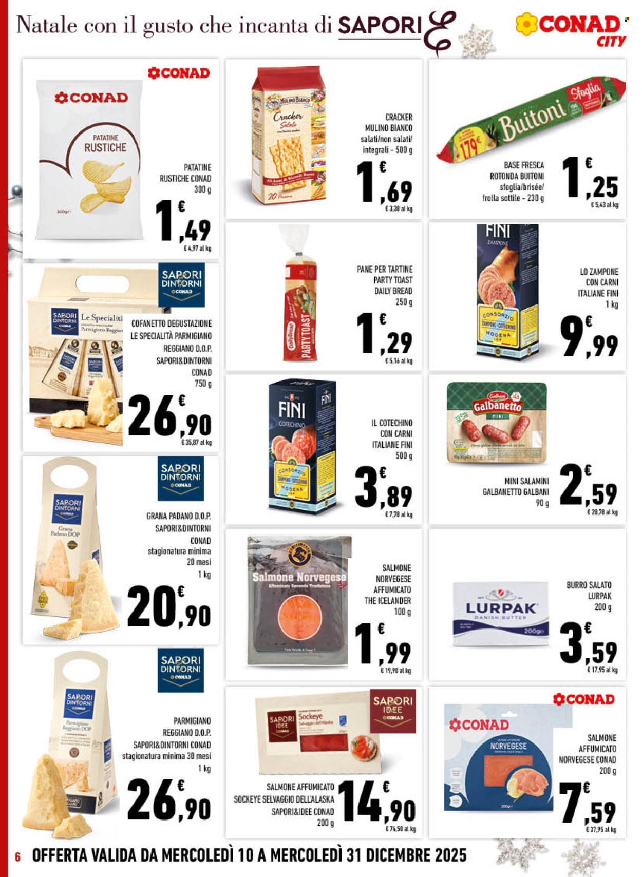 Volantino Conad - 10/12/2025 - 31/12/2025. Pagina 6