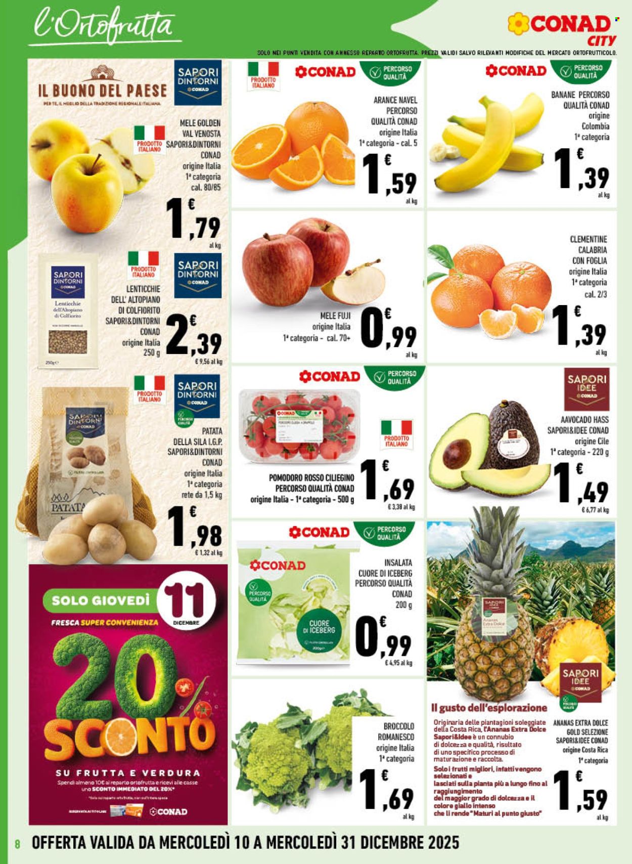 Volantino Conad - 10/12/2025 - 31/12/2025. Pagina 8