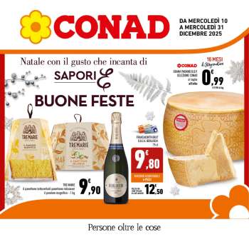 Volantino Conad - 10/12/2025 - 31/12/2025.
