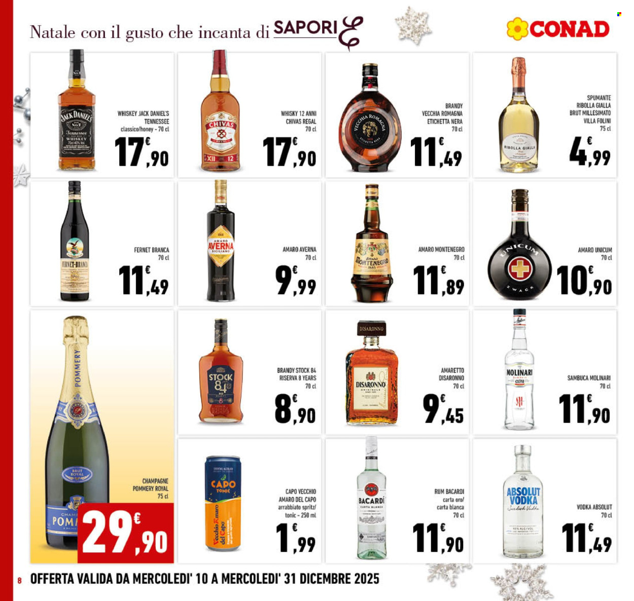 Volantino Conad - 10/12/2025 - 31/12/2025. Pagina 8