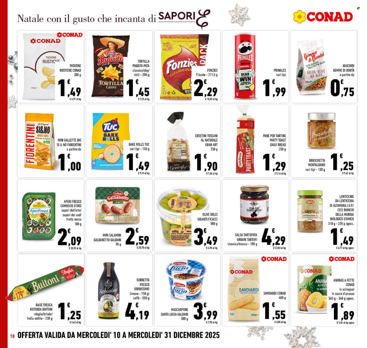 Volantino Conad - 10/12/2025 - 31/12/2025. Pagina 10