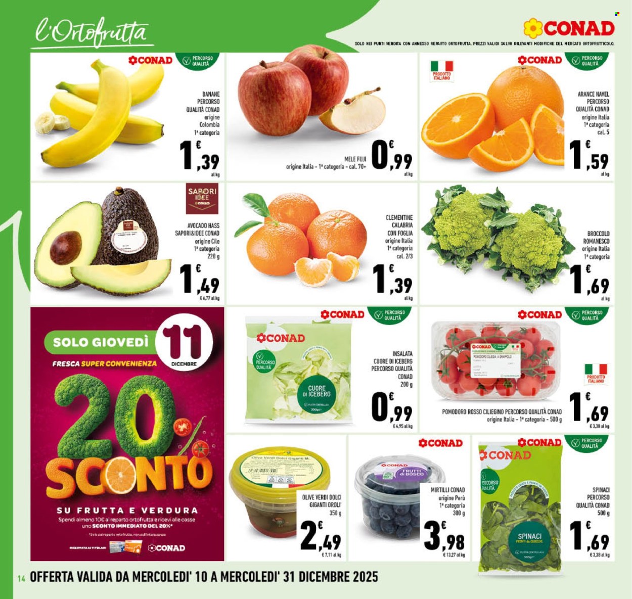 Volantino Conad - 10/12/2025 - 31/12/2025. Pagina 14