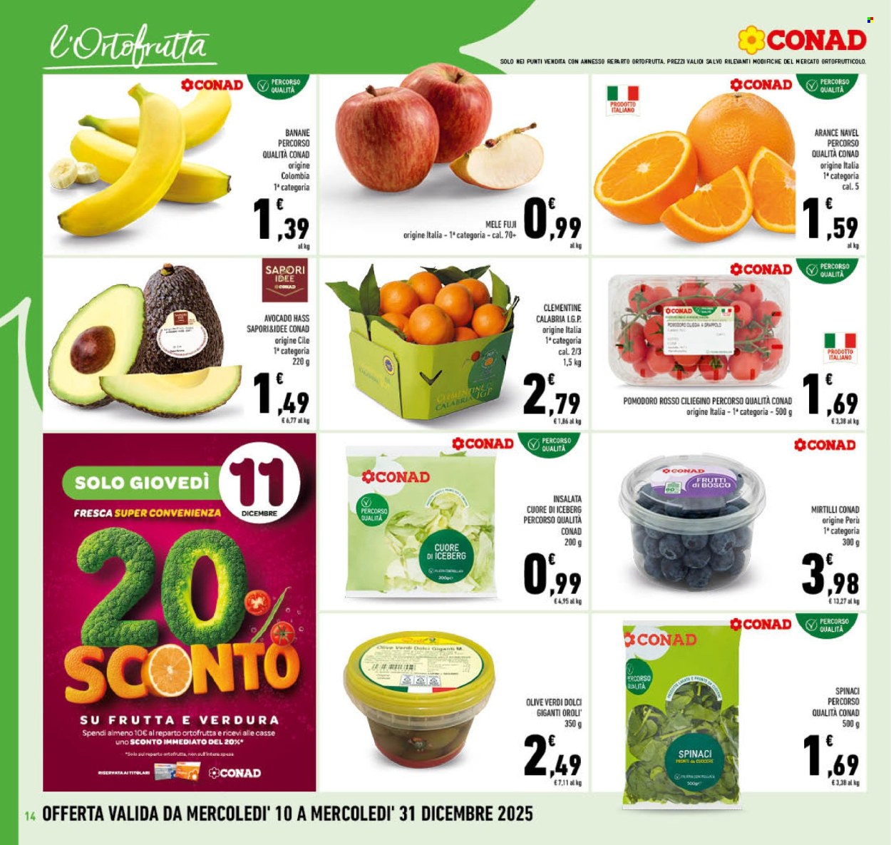 Volantino Conad - 10/12/2025 - 31/12/2025. Pagina 14
