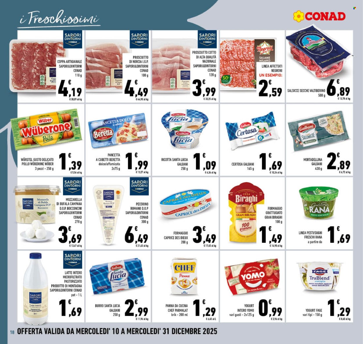 Volantino Conad - 10/12/2025 - 31/12/2025. Pagina 18