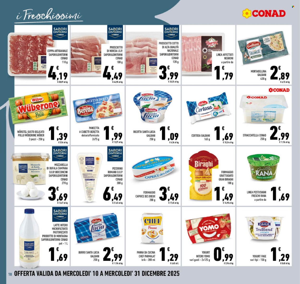 Volantino Conad - 10/12/2025 - 31/12/2025. Pagina 18