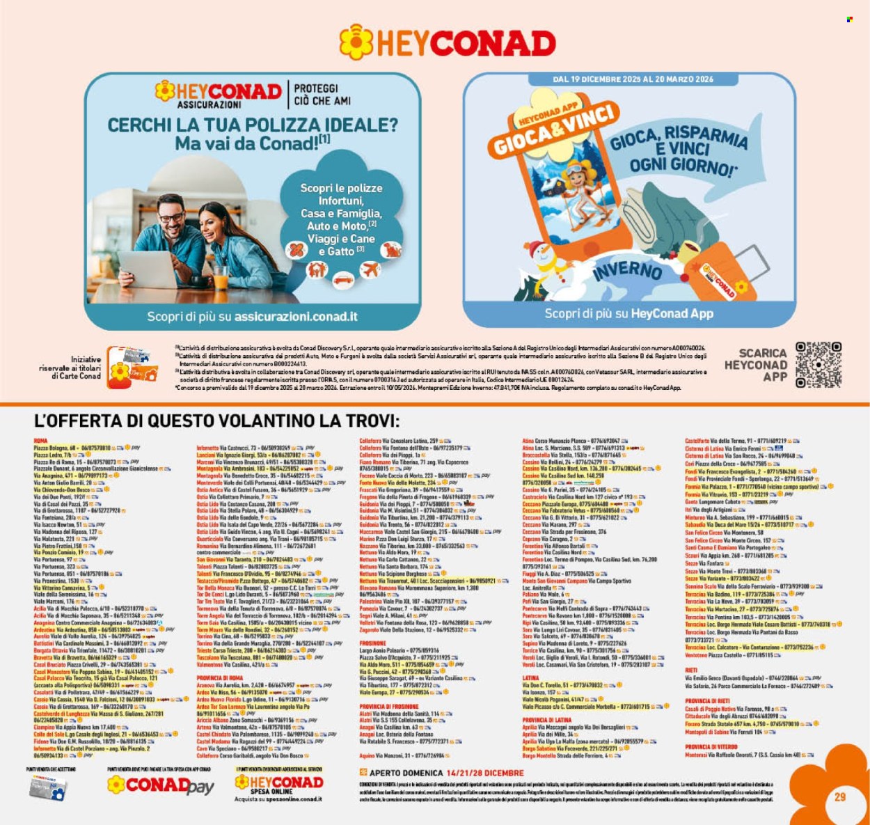 Volantino Conad - 10/12/2025 - 31/12/2025. Pagina 29