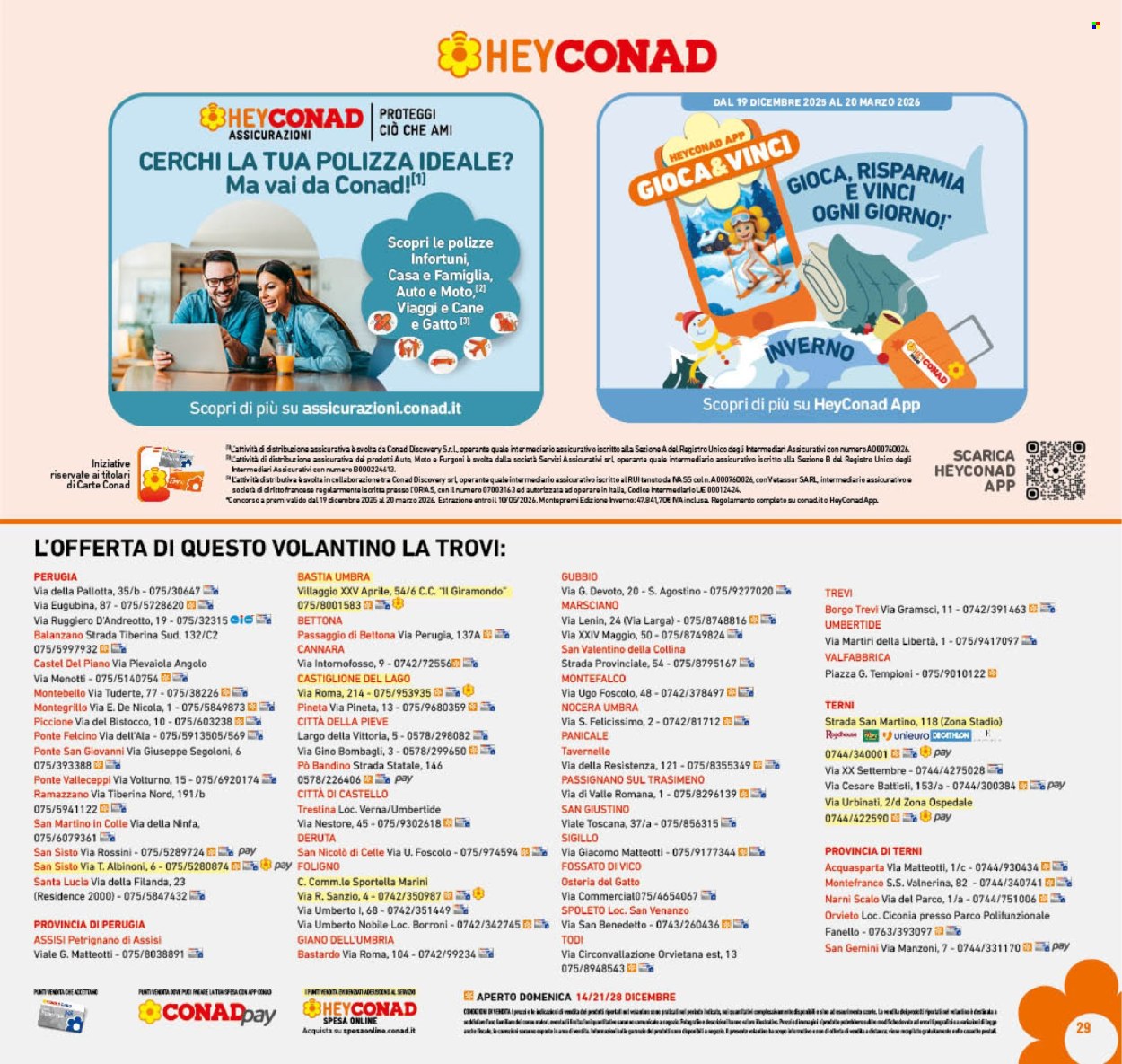 Volantino Conad - 10/12/2025 - 31/12/2025. Pagina 29