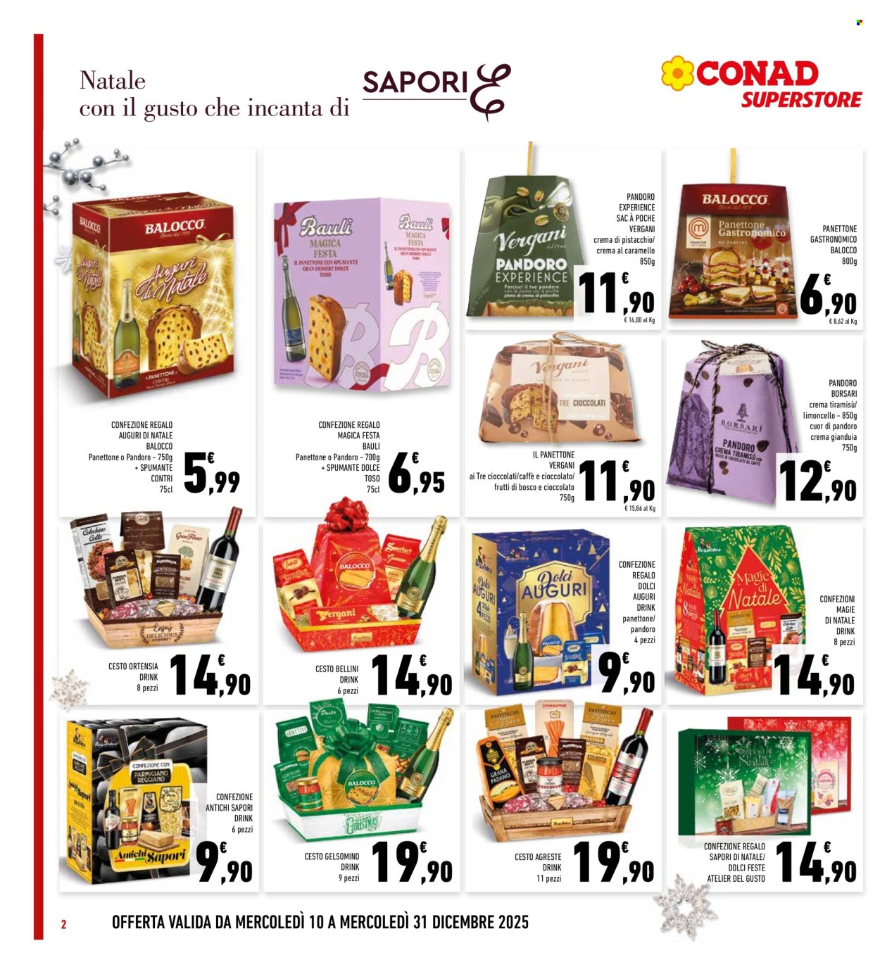Volantino Conad - 10/12/2025 - 31/12/2025. Pagina 2