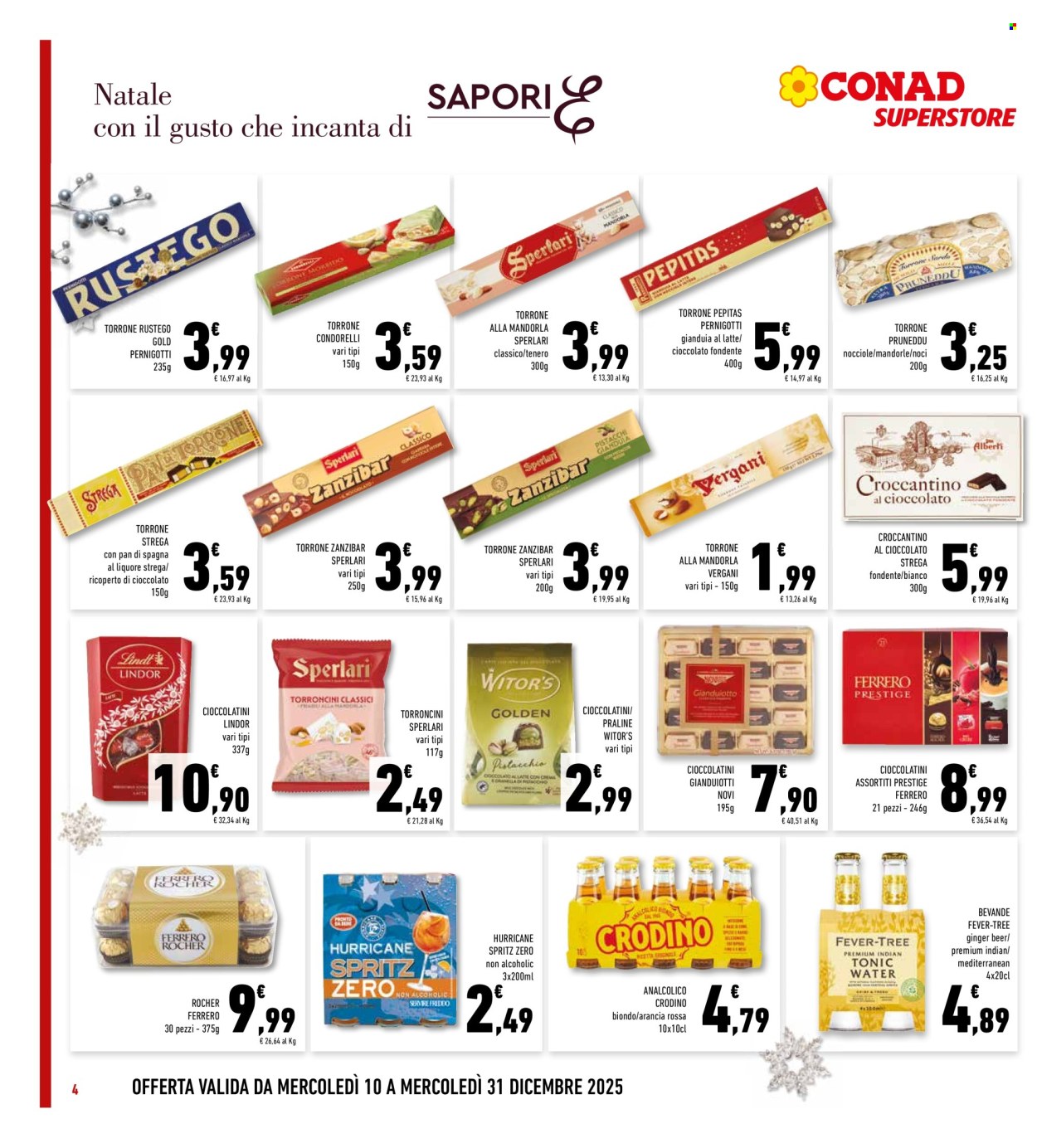 Volantino Conad - 10/12/2025 - 31/12/2025. Pagina 4