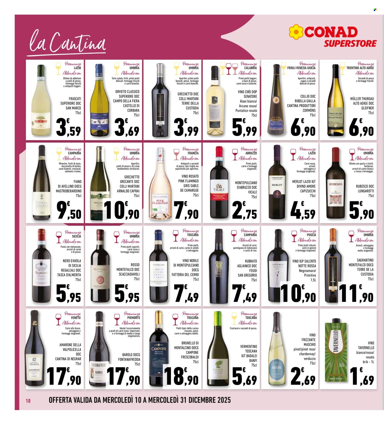Volantino Conad - 10/12/2025 - 31/12/2025. Pagina 10
