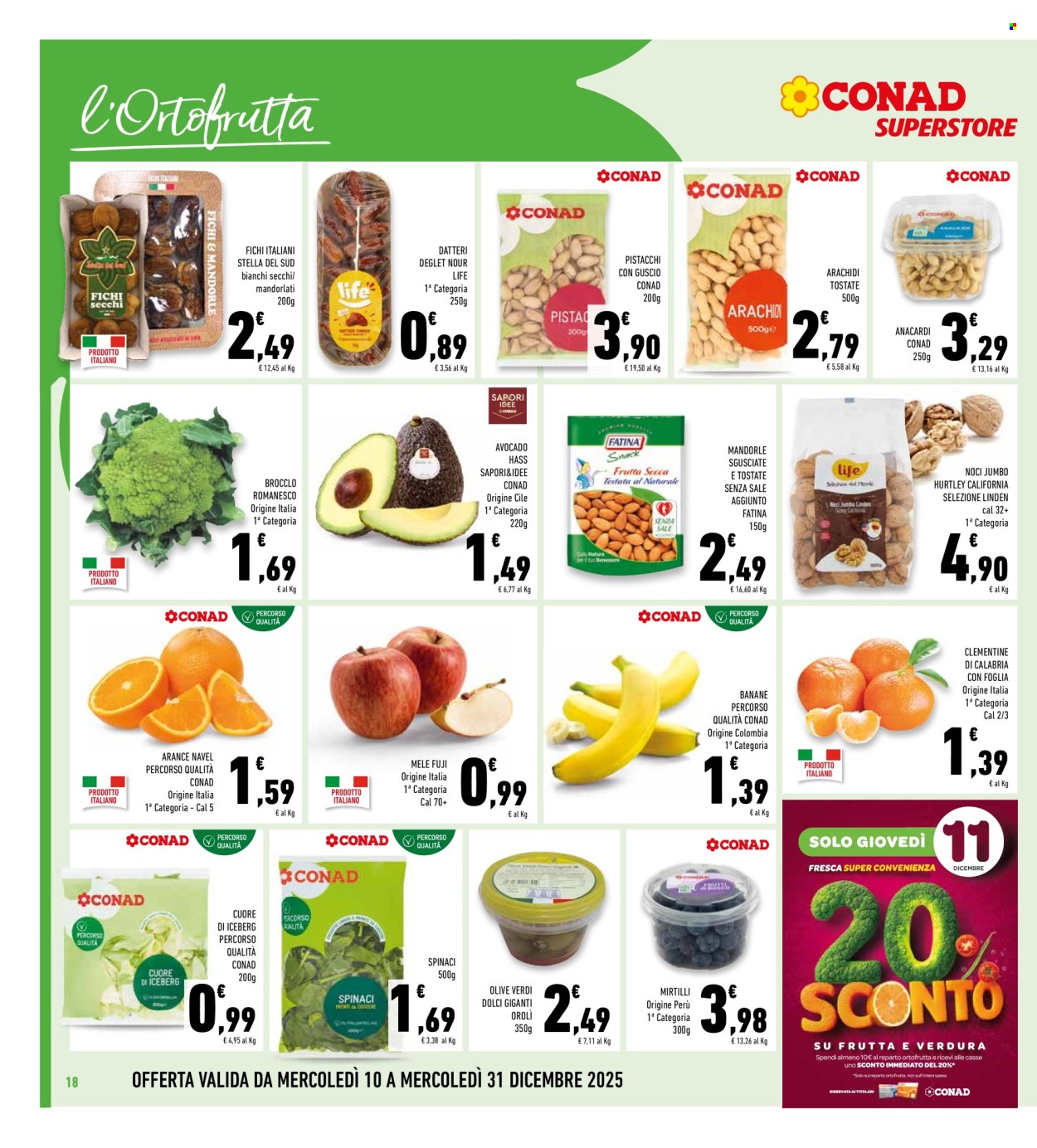 Volantino Conad - 10/12/2025 - 31/12/2025. Pagina 18