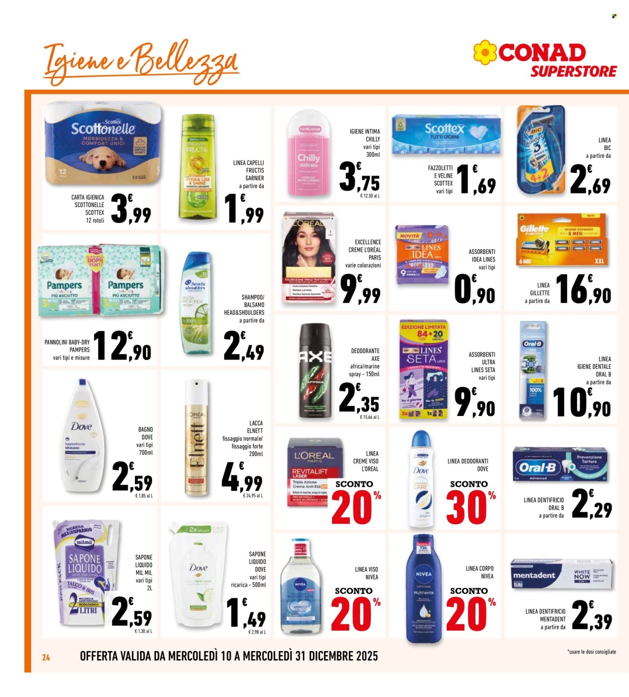 Volantino Conad - 10/12/2025 - 31/12/2025. Pagina 24